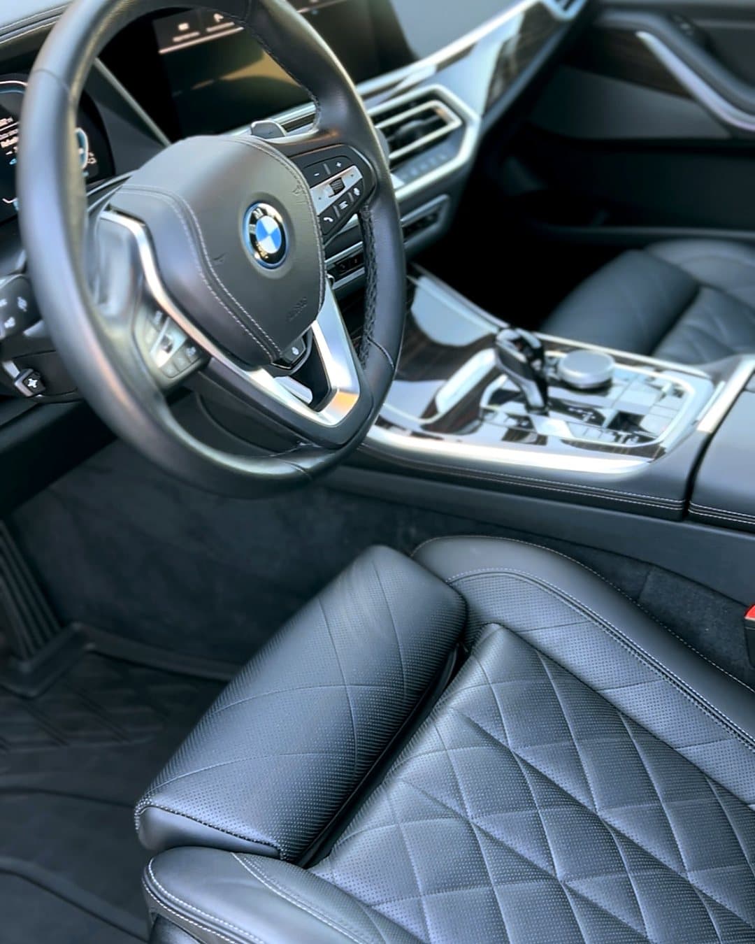 BMW X5 interior in Dunlap, IL — CaseCade Detailing LLC
